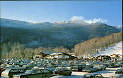 Spruce House And Parking Lot Postcard