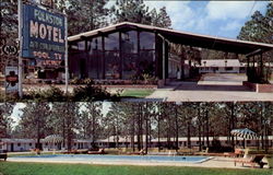 Folkston Motel, U. S. 1 - 23 - 301 Postcard