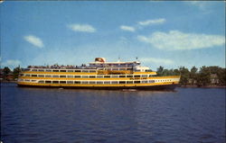 Wilson Line, Pier 4, Maine Ave. & N St. Postcard