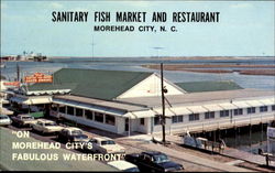 Sanitary Fish Market And Restaurant Morehead City, NC Postcard Postcard