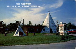 The Wigwam, U. S. 6 & 34 Postcard