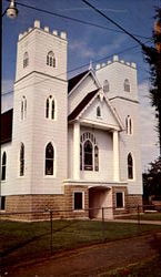Union Methodist Church, Smith Island Postcard
