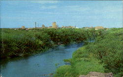 Skyline View Of San Angelo Postcard