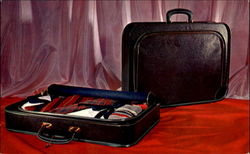 Slim Flight Luggage Postcard