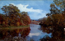 A Quiet Stream Postcard