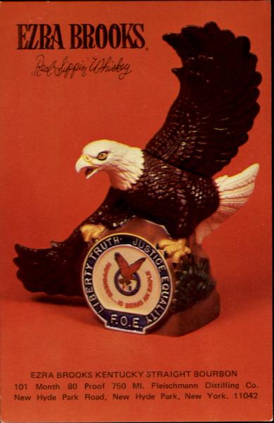 Ezra Brooks Kentucky Straight Bourbon Advertising