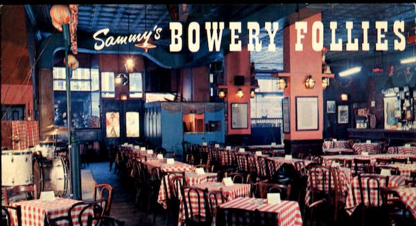 Sammy's Bowery Follies New York City