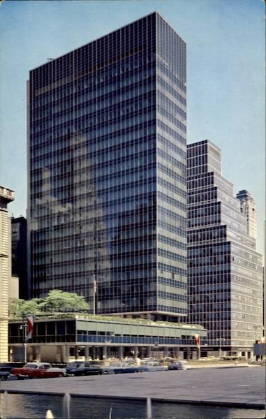 Lever House, Park Avenue 53rd and 54th Streets New York City
