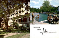 Yarkony's Kosher Hotel Sharon Springs, NY Postcard Postcard