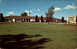 Colonial Motel Portageville, NY Postcard Postcard