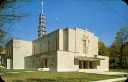 The New St. Mary's Catholic Church Oneonta, NY Postcard Postcard