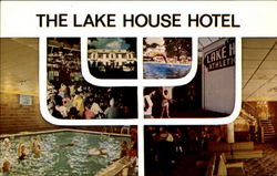 The Lake House Hotel Woodridge, NY Postcard Postcard