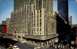 Radio City Music Hall Postcard