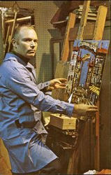 Artist Morris Katz Postcard