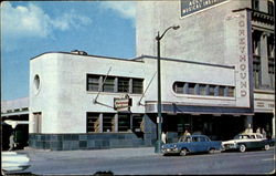 Greyhound Bus Depot, Main Street Postcard