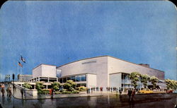 Rochester War Memorial Auditorium And Exhibit Hall Postcard