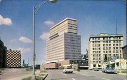 Midtown Office Building And Shopping Mall Rochester, NY Postcard Postcard