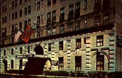 The Sheraton Hotel, 715 Delaware Avenue Postcard