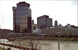Across The River From First Federal Plaza Rochester, NY Postcard Postcard