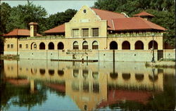 Lakehouse In Washington Park Albany, NY Postcard Postcard