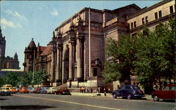 Famous American Museum Of Natural History, 77th And 81st Streets Postcard