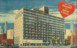 Howard Johnson's Motor Lodge, 8th Ave. Postcard