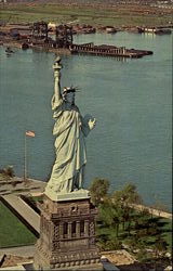 Statue Of Liberty Postcard