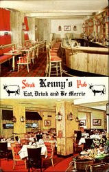 Steak Kenny's Pub, 565 Lexington Ave. New York, NY Postcard Postcard