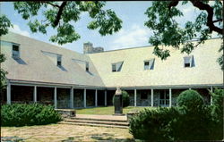 The Franklin D. Roosevelt Library And Museum Postcard