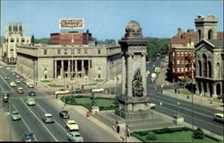 Clinton Square And U. S. Post Office Syracuse, NY Postcard Postcard