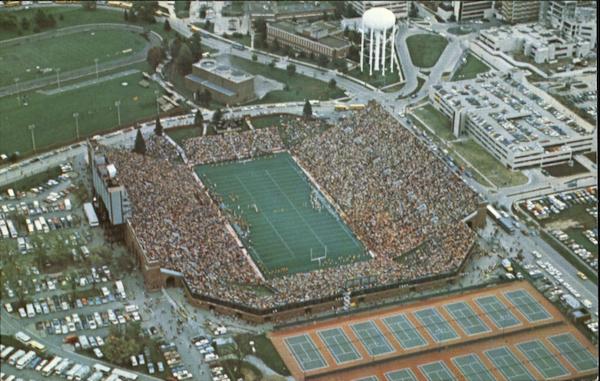 Aerial View Of The Football Stadium, University of Iowa Iowa City, IA