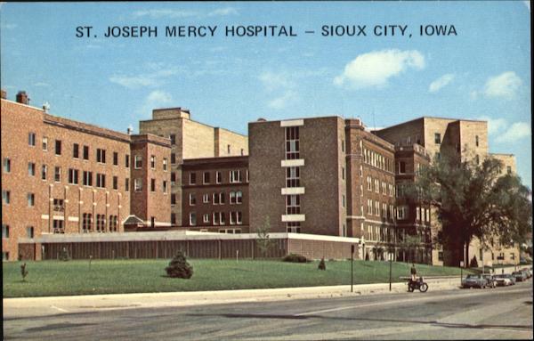 St. Joseph Mercy Hospital, 2101 Court Street Sioux City Iowa