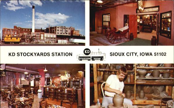 Kid Stockyards Station, U. S. Hwy 20 & 75 Sioux City Iowa
