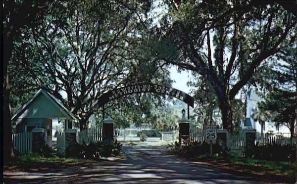 The Entrance To Epworth-By-The Sea Georgia