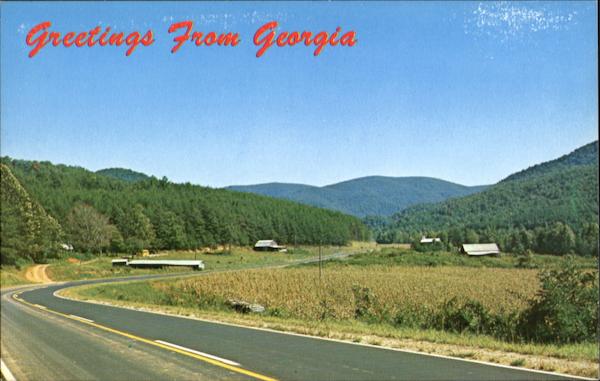 Greetings From Georgia Scenic