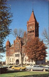 The Present Montgomery County Court House Red Oak, IA Postcard Postcard