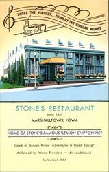 Stone's Restaurant Postcard