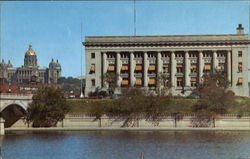 Municipal Court And Public Safety Building Des Moines, IA Postcard Postcard