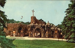 Grotto Of The Redemption West Bend, IA Postcard Postcard