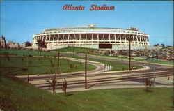 Atlanta Stadium Postcard