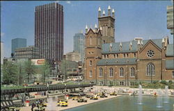 Picturesque Downtown Atlanta Postcard