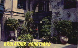 Brulatour Courtyard Postcard