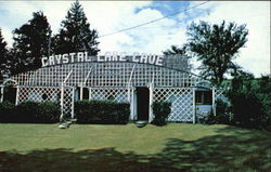 Entrance To Crystal Lake Cave Dubuque, IA Postcard Postcard