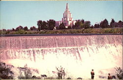 Latter Day Saints Temple Idaho Falls, ID Postcard Postcard