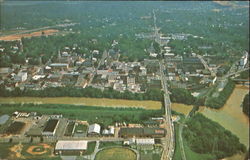 Aerial View Of Downtown Rome, GA Postcard Postcard