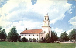 The U. S. Army Infantry Center Chapel Fort Benning, GA Postcard Postcard