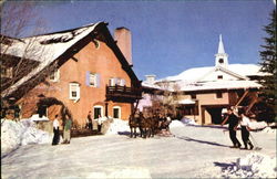 Challenger Inn Village Postcard