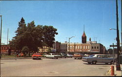 Town Square Postcard