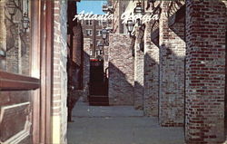 Underground Atlanta Postcard