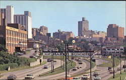 Skyline View Of Georgia's Capital City Postcard
